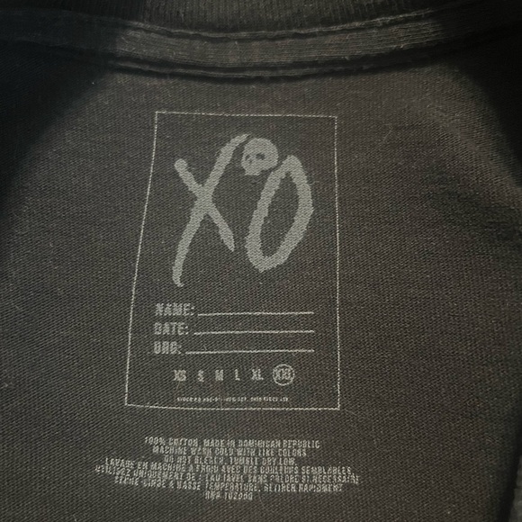 The Weekend XO After Hours Tour Graphic Tshirt - Picture 4 of 4